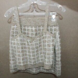 MANGO-M- WOOLY-CROP TOP and MINI SKIRT set